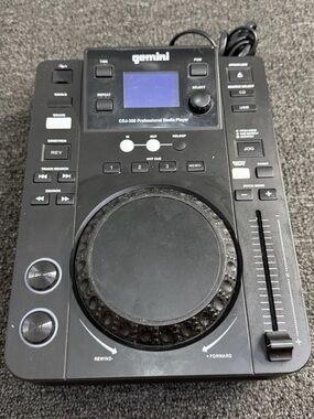 Gemini CDJ 300 Professional Media Player Tested Working